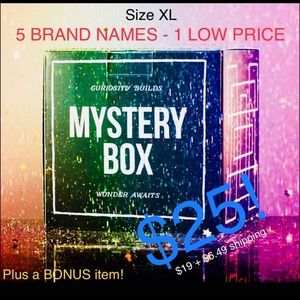 Mystery Box: The Limited. Size XL and 14: 6 items